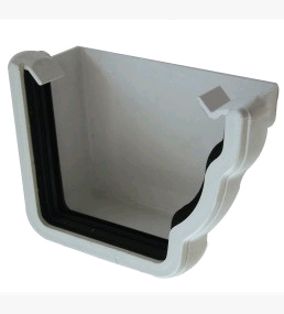 Floplast Niagara L/H External Stopend White