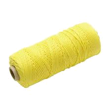 Faithfull Hi Vis Nylon Brick Line 105m (344ft) Yellow 