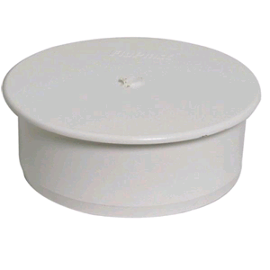 Floplast Soil Pipe 110mm Socket Plug White
