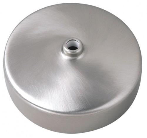 BG Steel Finish Ceiling Rose 3in 