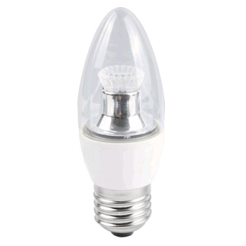 Bell 4w ES LED Clear Candle Lamp Dimmable 