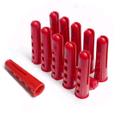 Olympic Red Rawl Plug  (Blister 60pk)