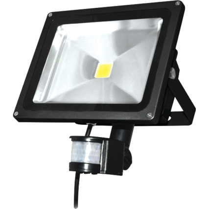 Lloytron LED Flood Light 20W=170Watt 1600Lumens with PIR 