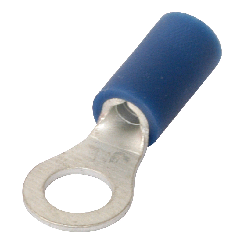 Niglon Blue Insulated Ring Terminal 4.3 Crimp (Pack 100) 