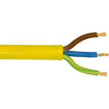 Artic Yellow Flex 1.5mm 3Core (per mtr) 