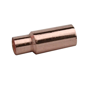 Copper Reducing Coupler 15mm x 10mm Long Tail Endfeed 