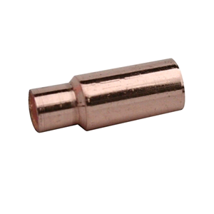 Copper Reducing Coupler 15mm x 10mm Long Tail Endfeed