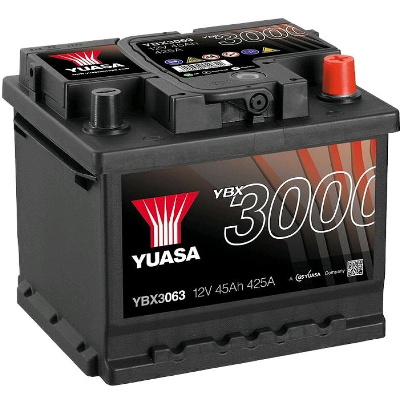 Yuasa Battery 12V 45Ah 440A  YBX3063