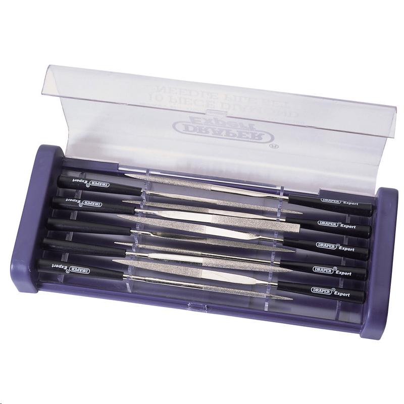 Draper 10pc Diamond Needle File Set