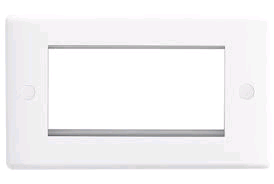 BG Euro Module Front Plate 4 Module