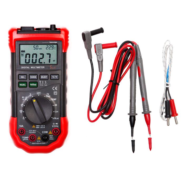 TIS Auto Ranging Multifunction Multimeter 