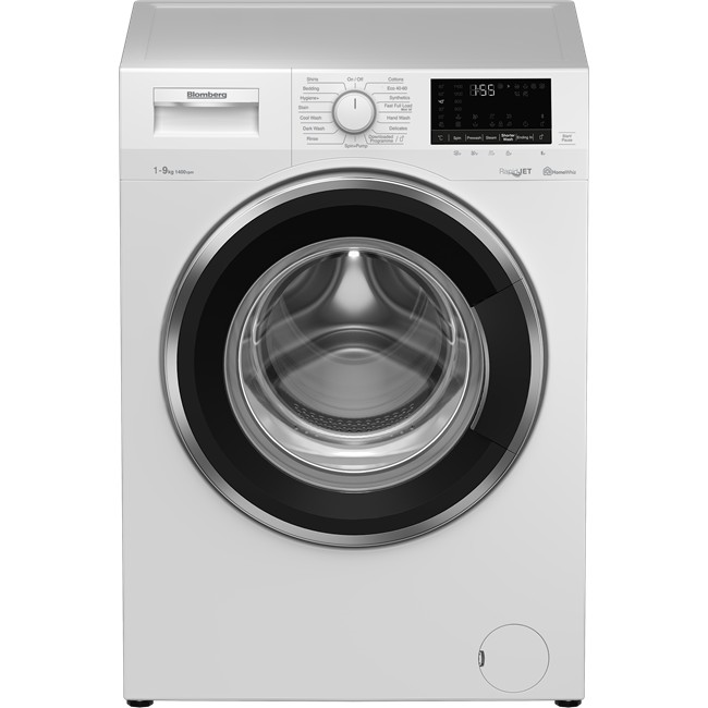 Blomberg LWF194520QW Washing Machine 9kg 1400 Spin Speed with RapidJet technology - White