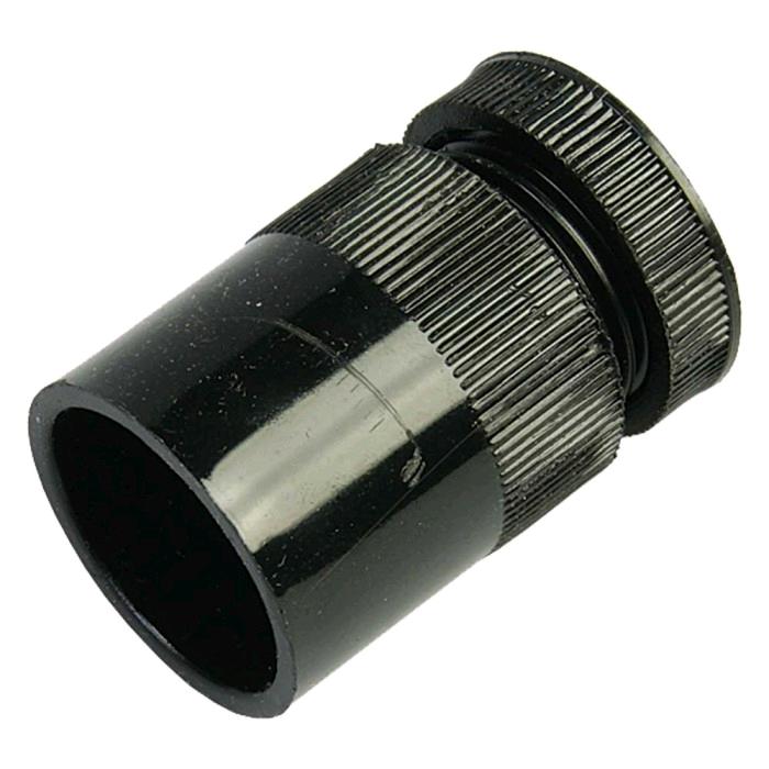 Falcon Conduit Male Adaptor 20mm Black