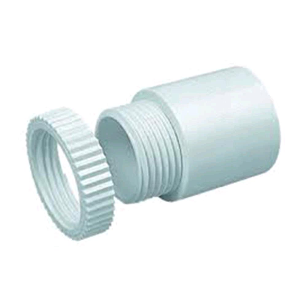 Falcon Conduit Male Adaptor 20mm White 