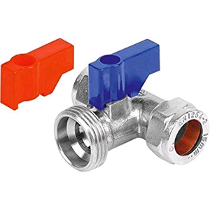 Washing Machine Tee Valve 15mm x 3/4