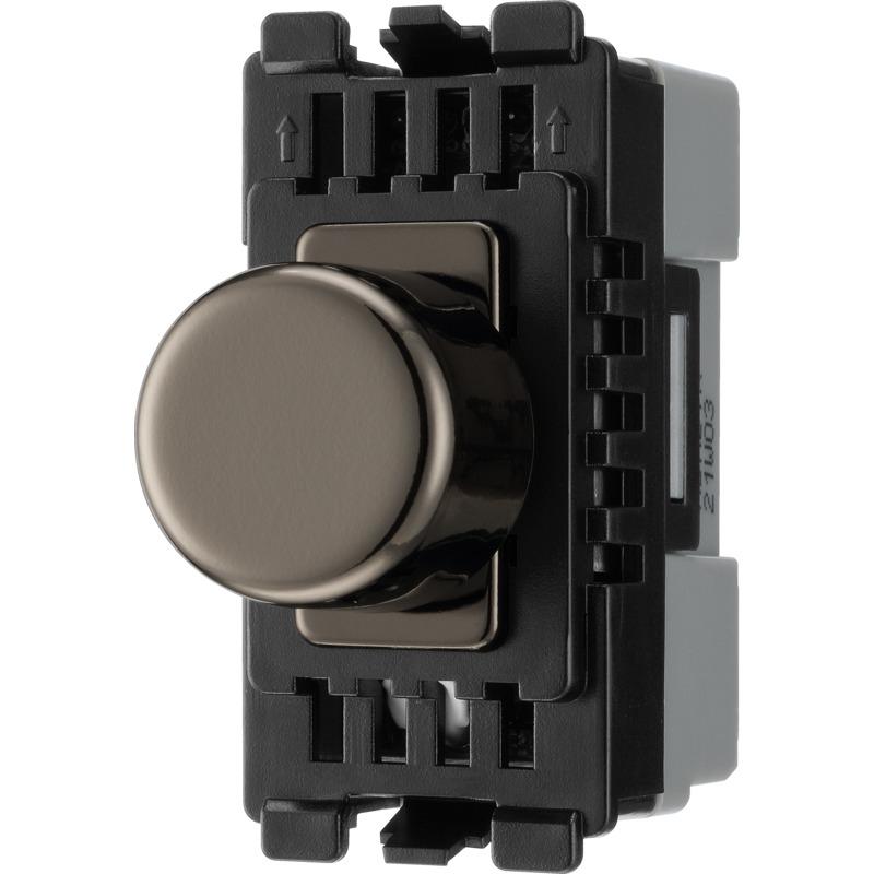 BG Grid Dimmer Module Trailing Edge Black Nickel (New Type)