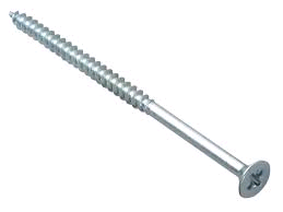Forgefix M/P Screw 5 x 90mm (Pack) Zinc Plated 