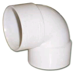 Waste 40mm 90° Knuckle Bend Solvent Weld