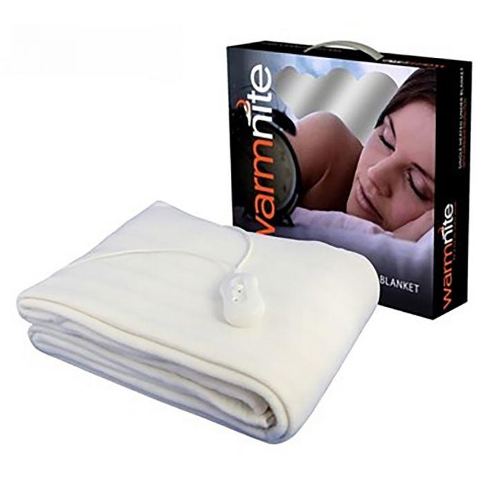 Warmnite Single Electric Blanket - 3 Heat Settings