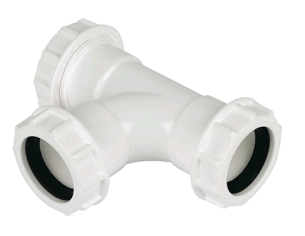 FloPlast Unicom Compression Waste 40mm Tee 