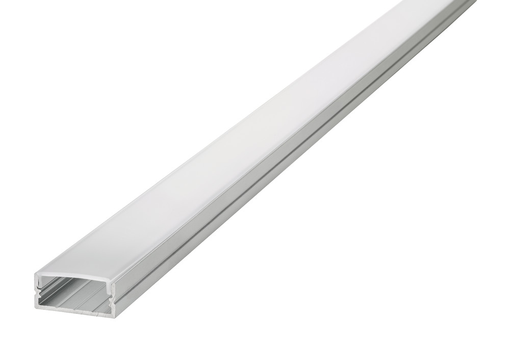 Integral Aluminium Profile Surface Mount 2mtr 23 x 10mm