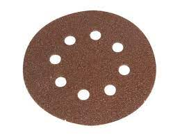 Draper 115mm Sanding Disc 40g (Pack 10)