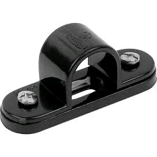 Falcon Conduit Spacer Bar Saddle 20mm Black 