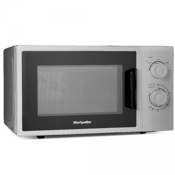  MONTPELLIER MMW21SIL Silver 20ltr Microwave 20Ltr 700w 
