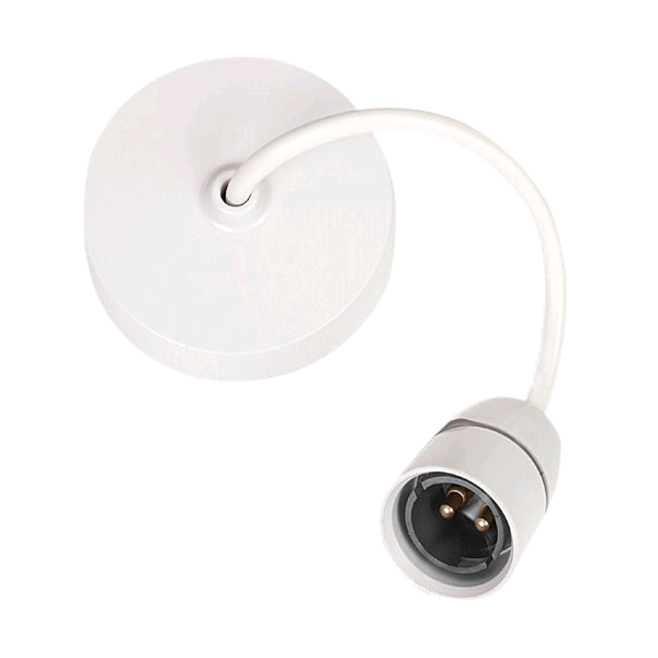 Click Scolmore 6in T2 Ceiling Pendant 