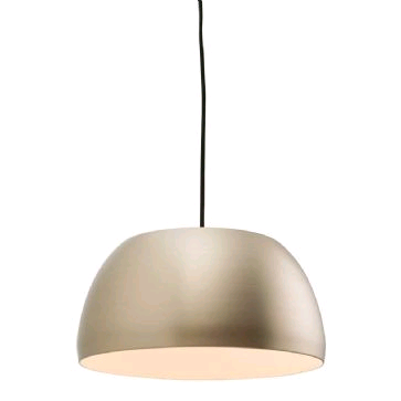 Endon Connery 1lt Pendant in Matt Nickel