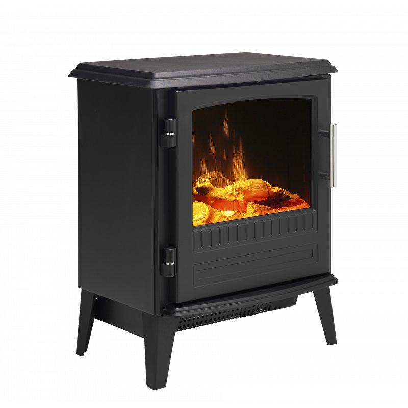 Dimplex Bari BAR20 Electric Stove 2KW Optiflame 2 Heat Settings c/w Remote Control