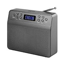 Akai Portable DAB Radio with Alarm Clock
