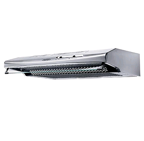 Hotpoint PSLCSE65FASX Visor Cooker Hood 60Cm 3 Speed Stainless steel 