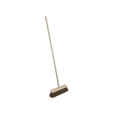 Faithfull Bassine Broom 12in c/w 48in Handle 