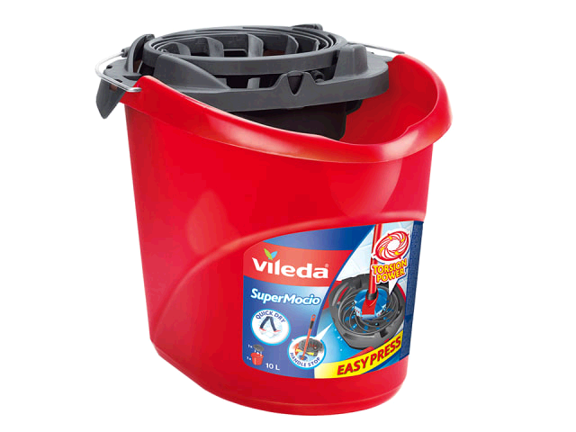 Vileda Supermocio Bucket & Torsion Wringer 7710678 