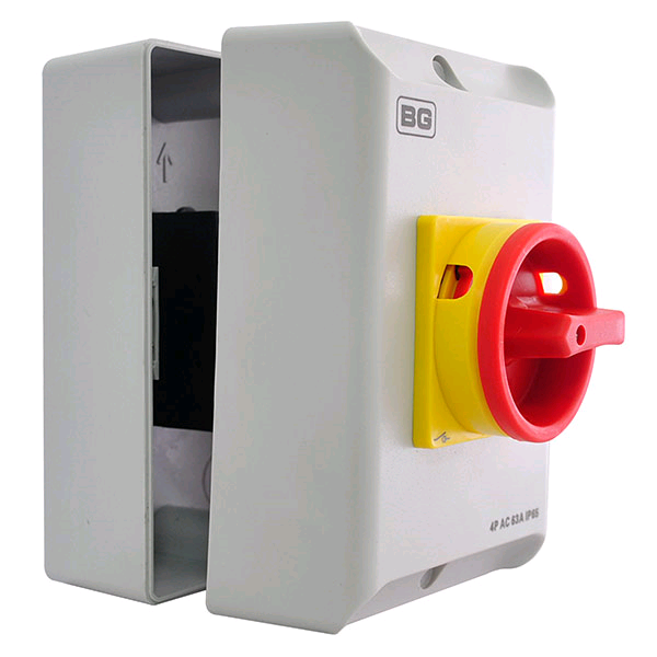 BG 63a 4Pole Rotry Isolator IP65 