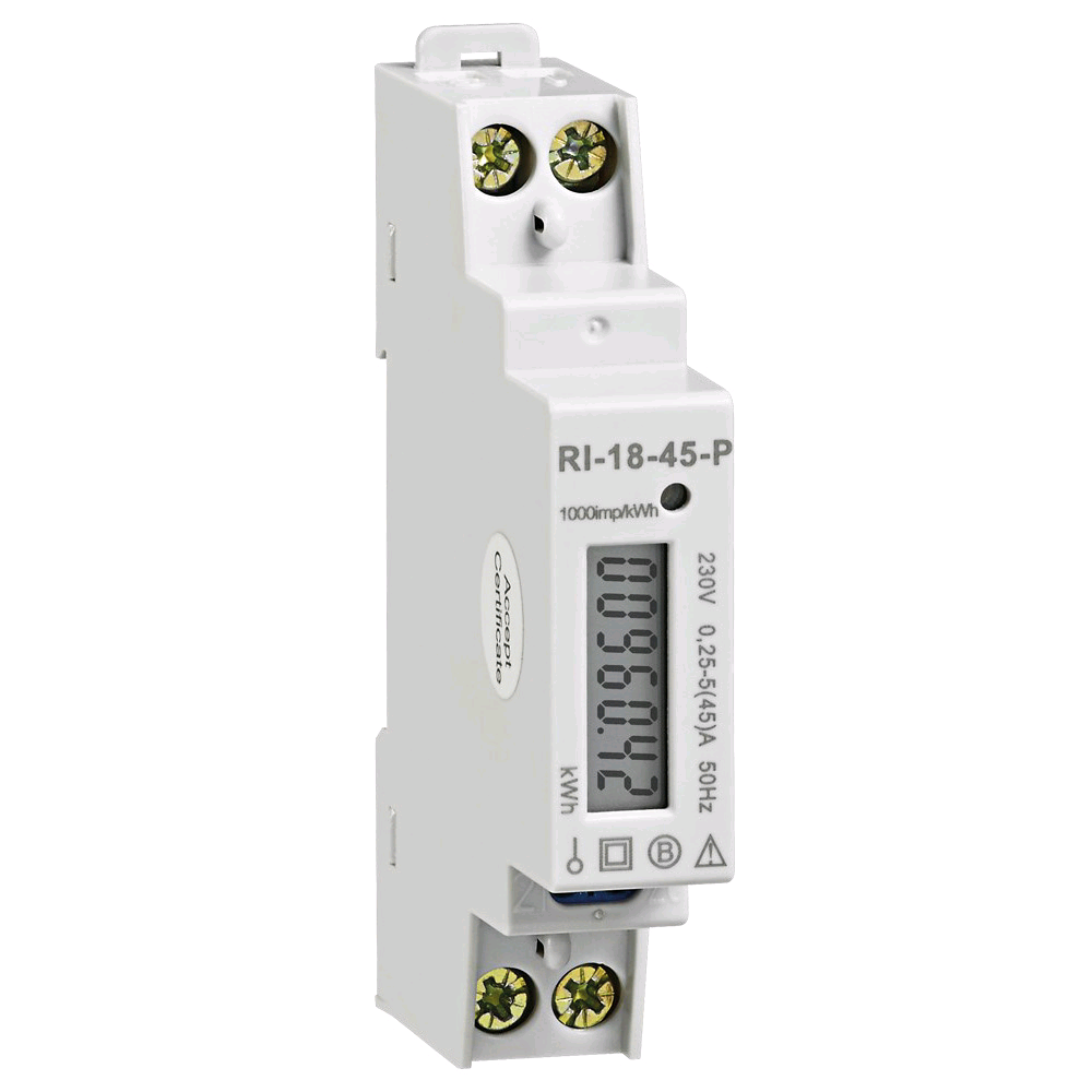 Europa 45A 1 Mod kWh Meter