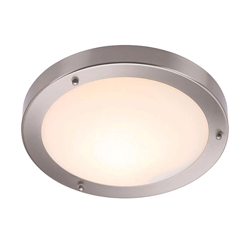 Saxby Portico Large IP44 60W Flush Fitting 
