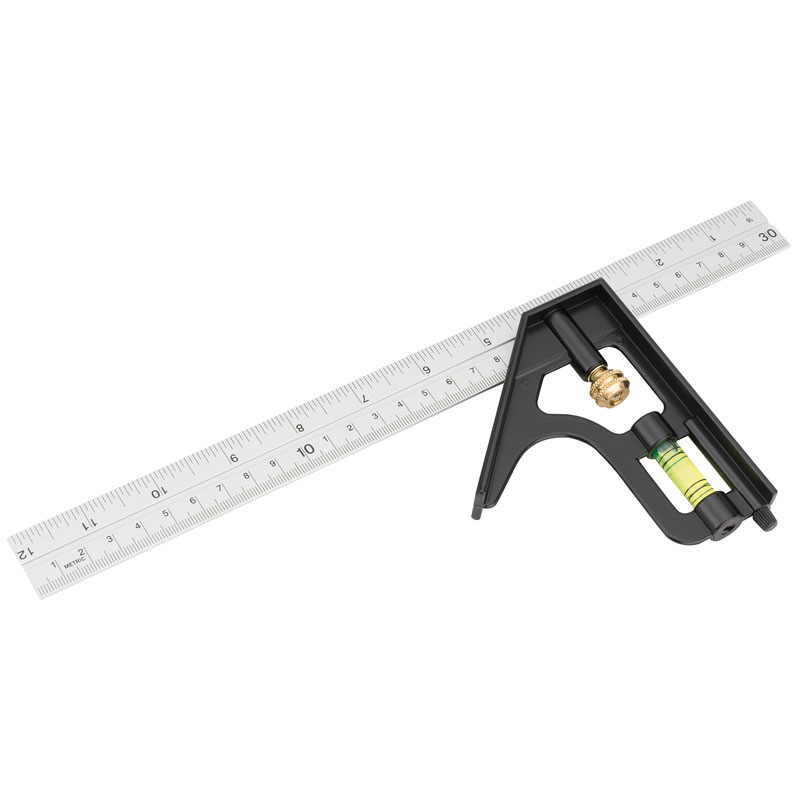 Draper 300mm Metric/Imperial Combination Square