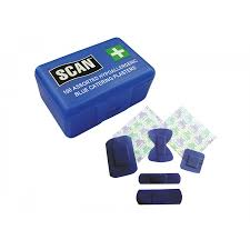 Scan Hypoallergenic Blue Plasters 