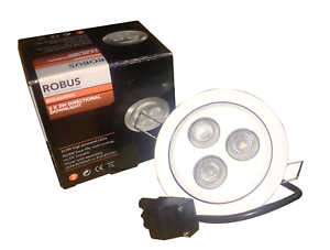 Robus 3 x 3W Directional Downlight Brushed Nickel 