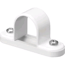 Falcon Conduit Spacer Bar Saddle 20mm White 