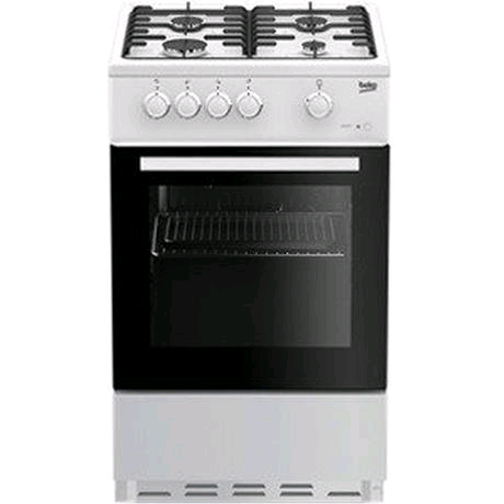 Beko Gas Cooker Single Oven & Hob H900 W500 D600 