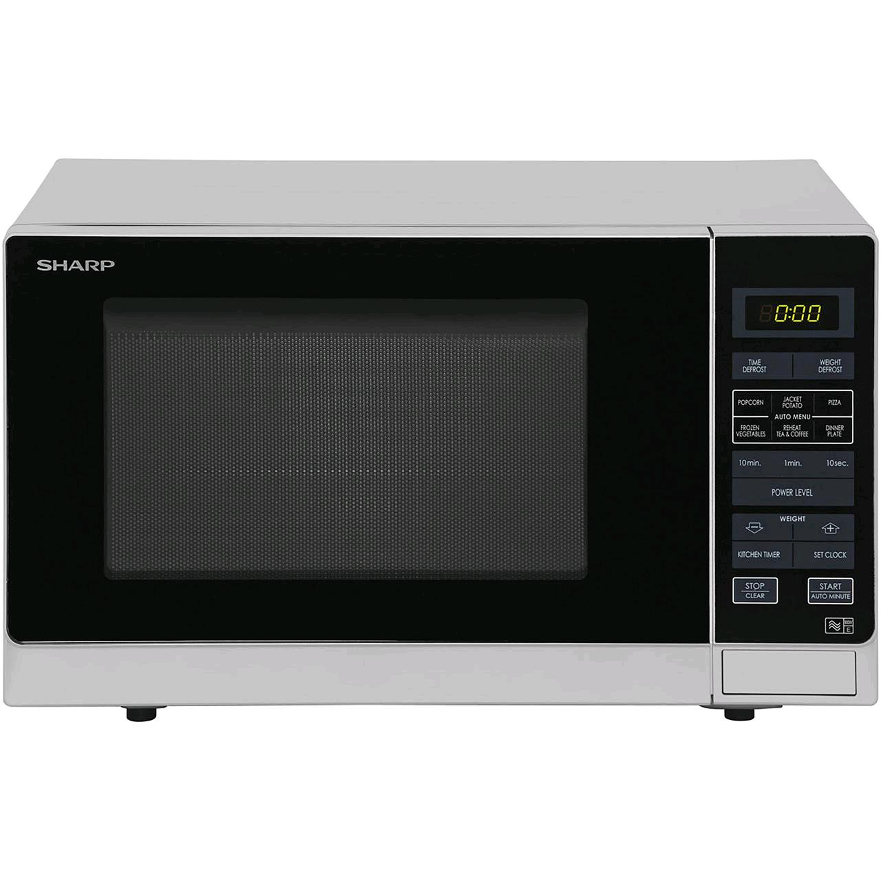 Sharp Microwave Touch Control Silver 25Ltr 