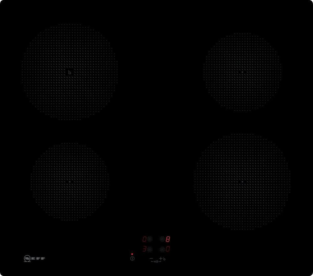 Neff 60cm Induction Electric Hob in Black 13amp Plug and Play