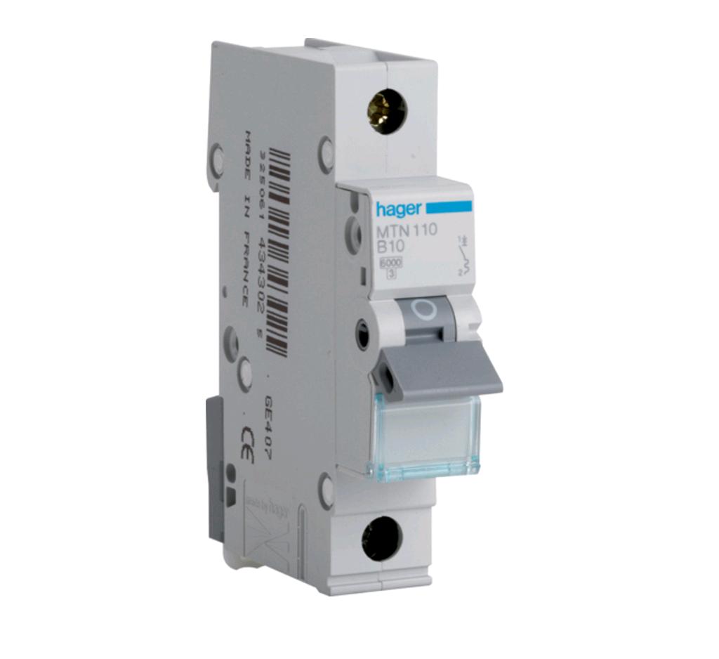 Hager 10Amp S/P B