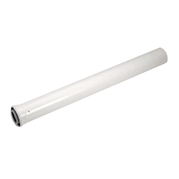 Viessmann Straight Flue Pipe 1m Dia 60-100mm
