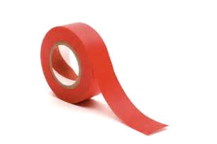 Thorsman 19mm x 33mtr RED insulating tape