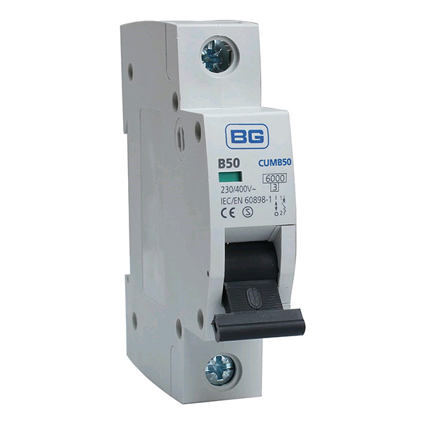 BG MCB SP 50a B Rated
