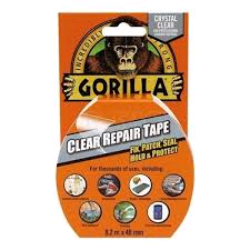 Gorilla Repair Tape Clear 48mm x 8.2m 